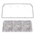 Hood Insulation Pad Heat Shield for 66-73 Jeep Jeepster Under Hood Cover- Smooth