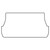 Trunk Floor Mat Cover for 1961-1963 Oldsmobile Y-Body, High-Quality Rubber Smooth Cover, Protects Trunk from Spills & Debris