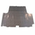 Trunk Mat for 1967-1969 Plymouth Barracuda 1 Piece Rear Trunk EPDM Rubber