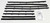 Door Window Belt Weatherstrip for 1966-1967 Chevrolet Chevelle 8 Piece Front