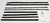 Door Window Belt Weatherstrip for 1965-1965 Chevrolet Chevelle 8 Piece Front