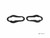Exterior Door Handle Pad for 1930-1942 HORCH 400 2 Piece EPDM Rubber MP 7971-C