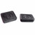 Clutch & Brake Pedal Pads for Universal Applications 2 Piece EDMP Rubber