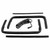 Vent Window Seal for 1955-1957 Chevrolet Bel Air 4 Piece Right and Left