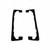 Exterior Door Handle Pad for 1972-1976 Jensen Healey 2 Piece Right and Left