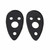 Tail Light Gasket for 1934-1935 Plymouth Deluxe PE Model 2Pc. Right and Left