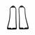 Tail Light Lens Seal for 1966-1966 Ferrari 330 GT 2 Piece Right and Left