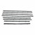Door Window Belt Weatherstrip for 1963-1966 Plymouth Valiant 8Pc. Right and Left