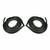 Door Molding Seal for 1960-1965 Ford Falcon 2 Piece Right and Left EPDM Rubber