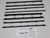 Door Window Belt Weatherstrip for 1966-1967 Chevrolet Chevy II 8 Piece 