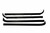 Door Window Belt Weatherstrip for 1980-1987 Ford Bronco 1 Piece EPDM Rubber