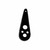Tailgate Lock Seal for 1941-1946 Studebaker Champion 1 Piece Rear Trunk