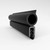 Bulb Seal for Universal Applications 1 Piece EDMP Rubber TS 3-E/25