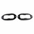 Tail Light Lens Seal for 1953-1961 Triumph TR2 2 Piece EPDM Rubber MP 999-D