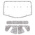 Premium Hood Insulation Pad & Heat Shield for 1975-78 Dodge Charger, AcoustiShield Material, ABS Cover Kit