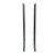 Window Sweeps Felt Kit Belt Line Weatherstrip for 1984-96 Chevrolet Corvette - Outer Left & Right Pair Installation
