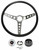 Steering Wheel Kit for 71-72 Chevelle El Camino Monte Carlo Sprint 4-Hole Spokes