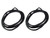 Weatherstrip Seal Kit for Nissan 510 Sedan 4DR: Left & Right 2 pcs. EPDM rubber, easy installation, reduces wind