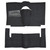 Carpet for Vintage Edsel Ranger Convertible - Black Loop Style, Made in USA, Easy Installation & Long-Lasting Quality.