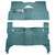 Carpet for Vintage Chevrolet Bel Air Sedan - Custom Fit, Made in USA, Easy Installation & Durable Quality.