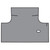 Trunk Floor Mat Cover for 1969-1970 Chrysler 300 2-Door Rubber Gray Herringbone