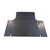 Trunk Floor Mat Cover for 1967 Chrysler 300 & Newport Convertible, Vinyl Gray Herringbone, US-made, OEM-quality protection.