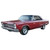 Headliner 4 Bow Perforated for 1966 Plymouth Sport Fury Hardtop 2-DR Vinyl