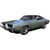 Headliner for 1968-1970 Dodge Charger Hardtop 2-DR Vinyl Front Rear 1 pc