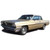 Headliner for 1961 Pontiac Catalina Hardtop 2-Door Vinyl Front Rear 2 pcs