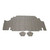 Trunk Floor Mat Cover for 1965-66 Ford Mustang Fastback, Vinyl Small Plaid, Front Area, Mustang Plaid Color, Vinyl Material.