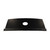 Package Tray for 1966 Ford Galaxie Hardtop Fastback - Rear Shelf in Black Cardboard/Fiberboard Material, US-Made Quality.