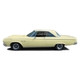 Package Tray Insulation for 1965 Dodge Coronet 500 2 Door Hardtop Grey Jute