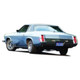 Package Tray Insulation for 1973-1977 Oldsmobile Cutlass 2 Door Hardtop Grey