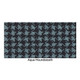 Trunk Floor Mat Cover Rubber Aqua Houndstooth 1pc for 64-65 Cutlass Hardtop 2DR