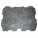 Hood Insulation Pad 1/2" Fiberglass for 1978-80 Pontiac Grand Prix Gray/Black