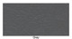 Glove Box Liner Insert for 1949-1952 Pontiac Chieftain Streamliner Gray Front RH