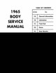 Body Shop Manual for 1965 Pontiac