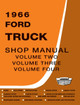 Service Manual for 1966 Ford Truck 4 Vol Set