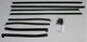 Door Window Belt Weatherstrip for 1969-1969 Chevrolet Chevelle 8 Piece Front
