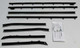 Door Window Belt Weatherstrip for 1967-1967 Chevrolet Camaro 8 Piece 