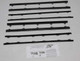 Door Window Belt Weatherstrip for 1966-1967 Chevrolet Chevy II 8 Piece 