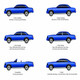 Windshield Weatherstrip Molding 1pc. for 1988-1991 Honda Civic Sedan 4Dr