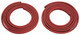 Door Jamb Windlace for 1964-1967 Buick Cadillac Oldsmobile Pontiac A-Body White