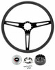 Steering Wheel Kit for 71-72 Chevelle, El Camino Monte Carlo Sprint Black Spokes