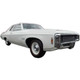 Headliner for 1969 Chevrolet Bel Air Biscayne Sedan 2-DR Front 2 pieces