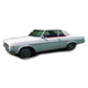 Headliner for 1965 Buick Skylark Hardtop 2-Door Star Vinyl Front Rear