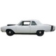 Headliner for 1967-1968 Dodge Dart Sedan 2-Door Vinyl Front Rear 1 piece