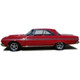 Headliner for 1964 Sport Fury Hardtop 2-DR Vinyl Perforated Front Rear 1pc