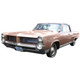 Headliner for 1964 Pontiac Bonneville Hardtop 4-DR Vinyl Front Rear 2 pcs