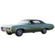 Headliner for 1969 Chevrolet Impala Hardtop 2-Door Vinyl Front Rear 1 pc